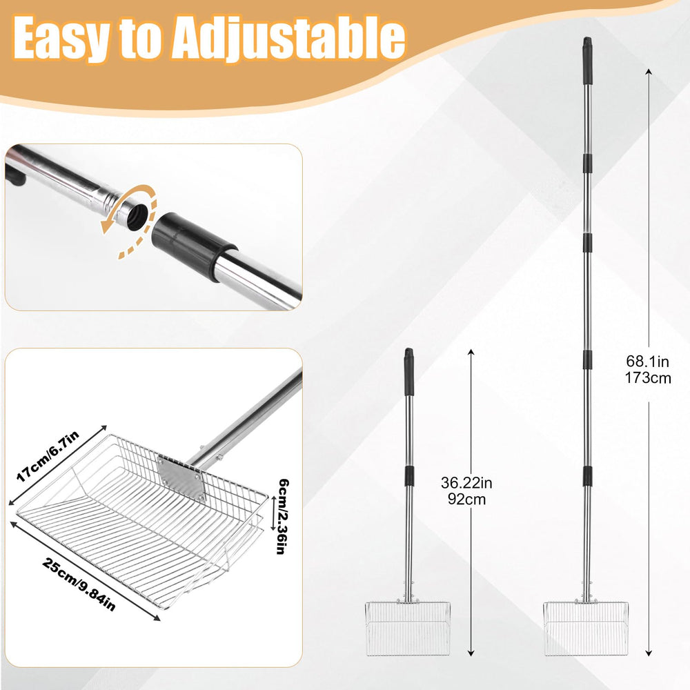 Gjmrar durable stainless steel construction resists rust and wear