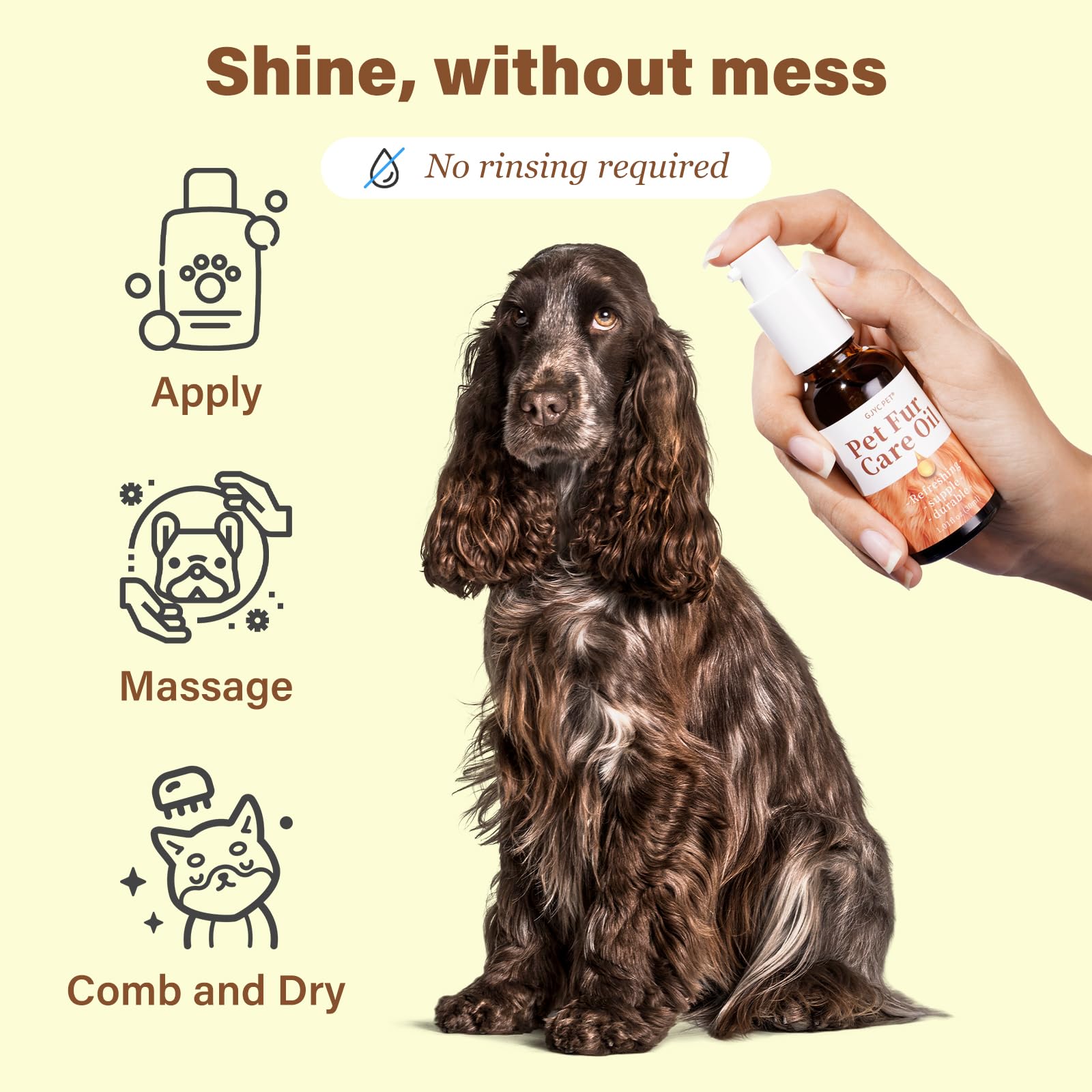 GJYC PET Deodorizing Fragrance keeps fur smelling fresh