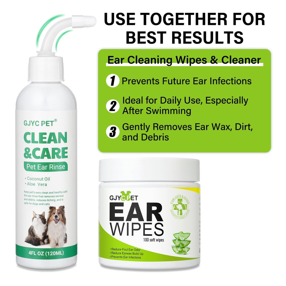 GJYC PET ingredients label image highlighting plant-based, alcohol-free formula