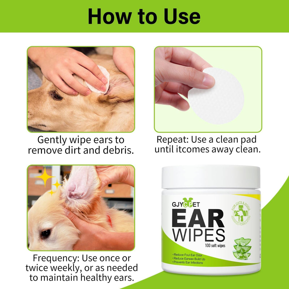 GJYC PET portable pack photo showcasing travel-ready ear care kit