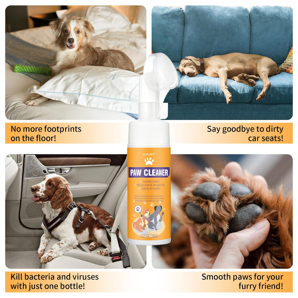 GJYC PET paw cleaner ideal for puppies and kittens.