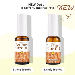 GJYC PET fur care oil brush application for easier detangling