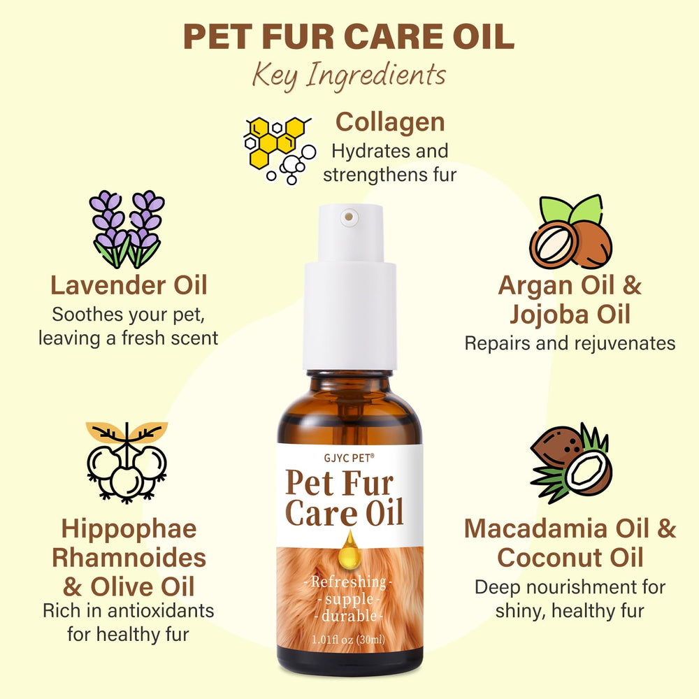 GJYC PET Soft Shiny Coat demonstrates smoother fur texture