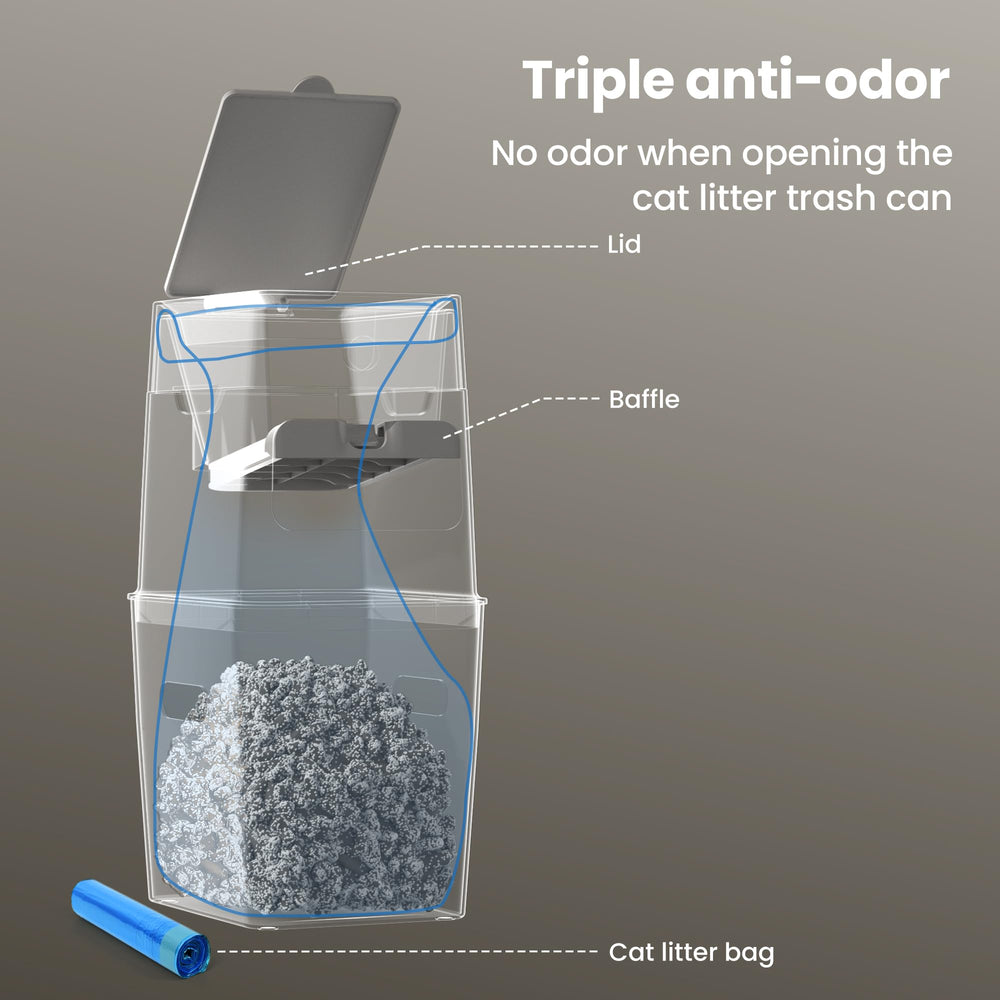 GKJ bag dimensions shown as 35×61 cm for easy bin fit.