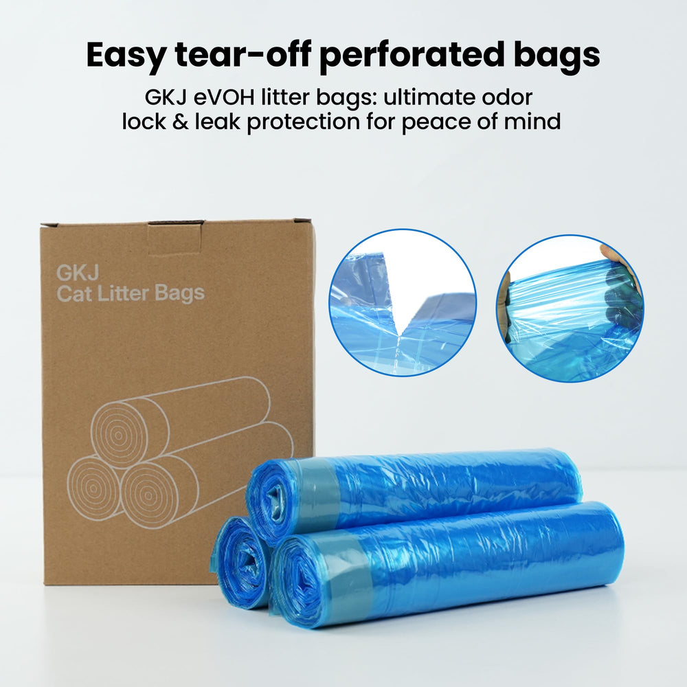 One-pull seal on GKJ bags prevents twisting and simplifies use.