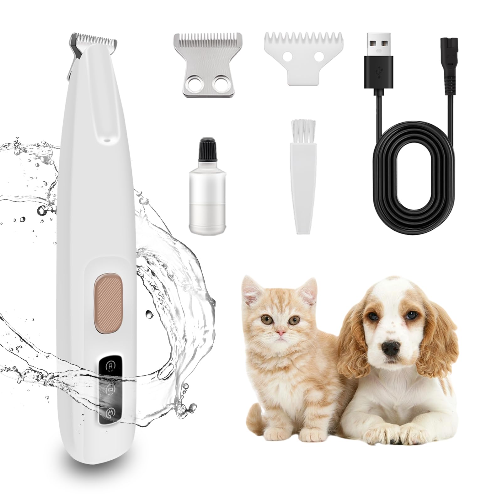 Gkweres Nordusk paw trimmer in use for calm cat grooming