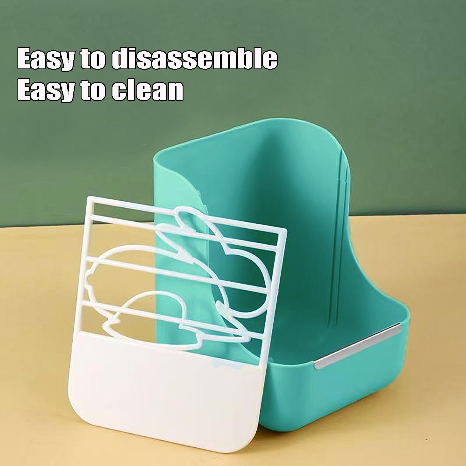 GKYZBB stainless-steel edge details, durable construction designed for daily small-pet use.
