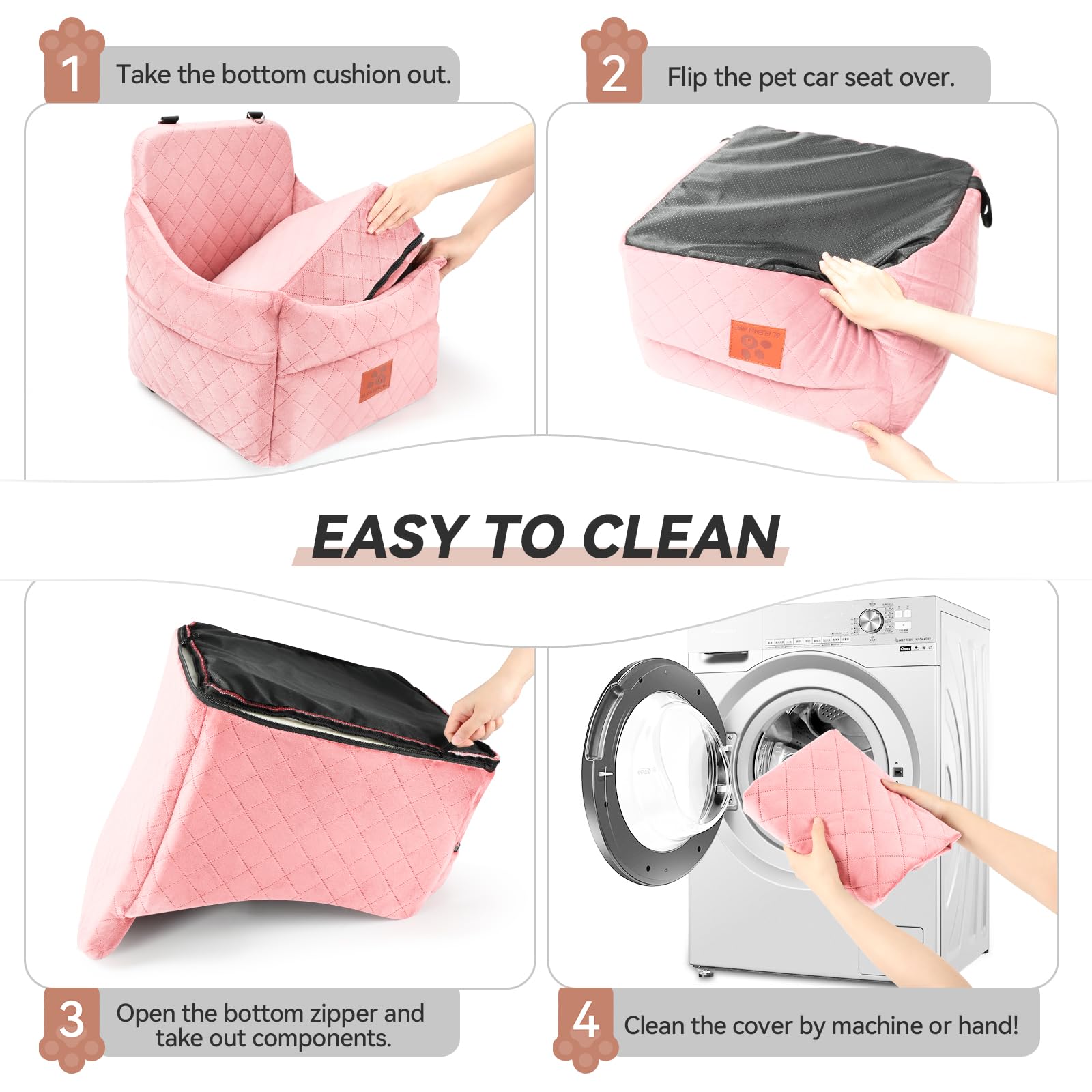 GL GLENSLAVE storage pockets keep essentials handy for on-the-go trips with dogs