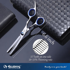 GLADOG round tips prevent poking during sensitive areas like eyes and ears.