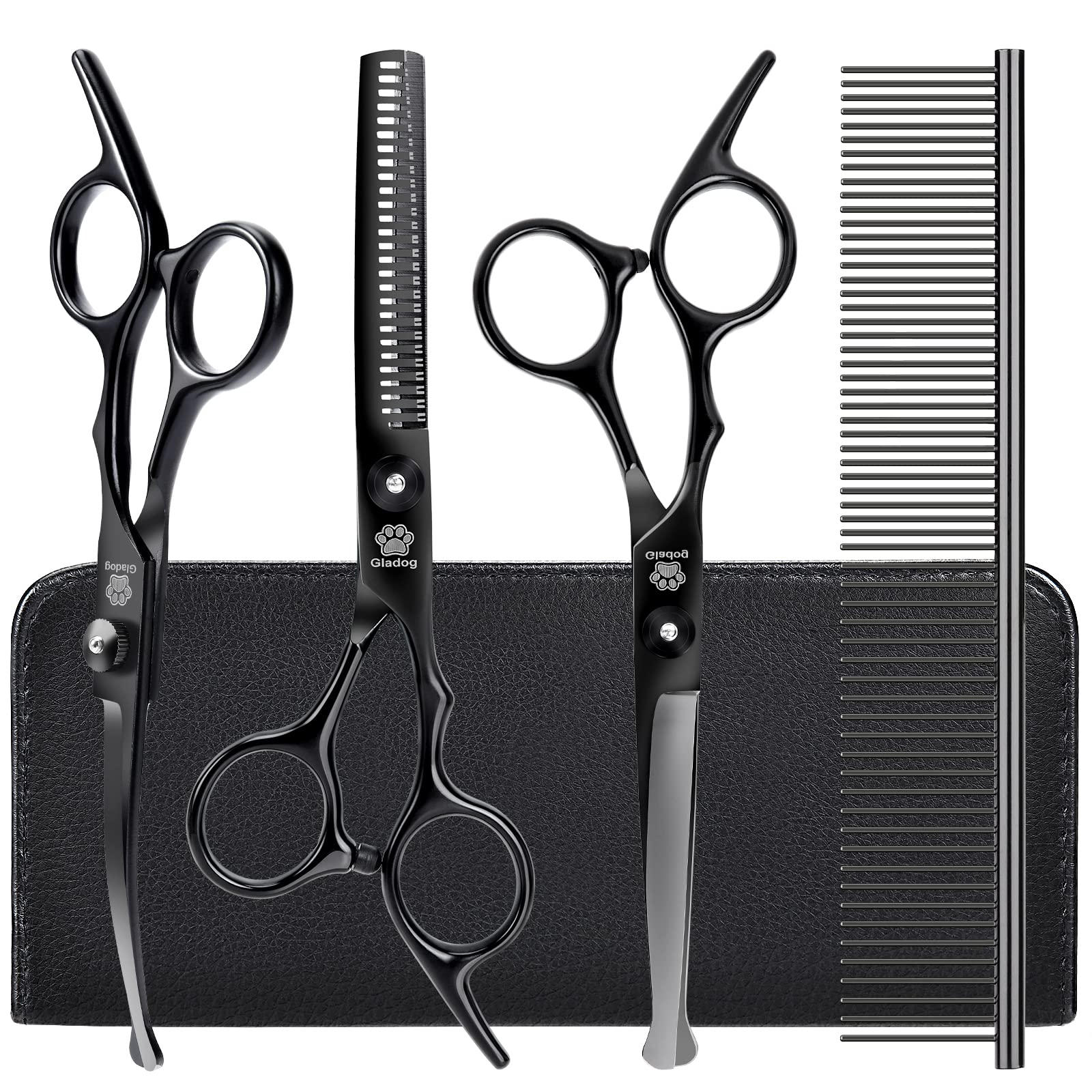 GLADOG thinning shear for precise coat blending and grooming control