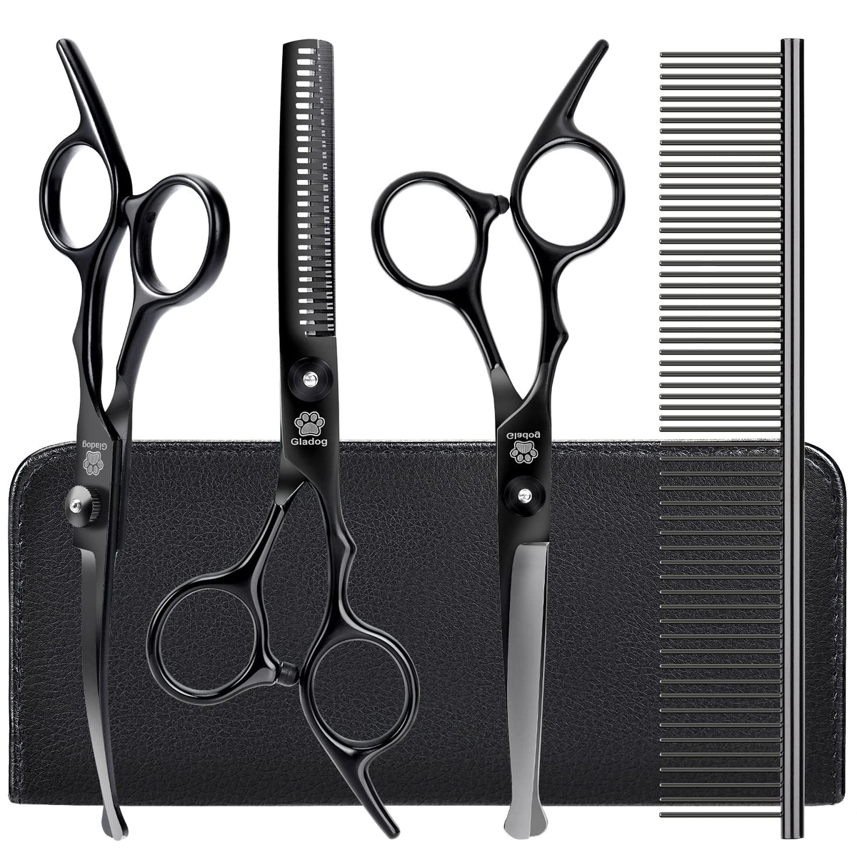 GLADOG thinning shear for precise coat blending and grooming control