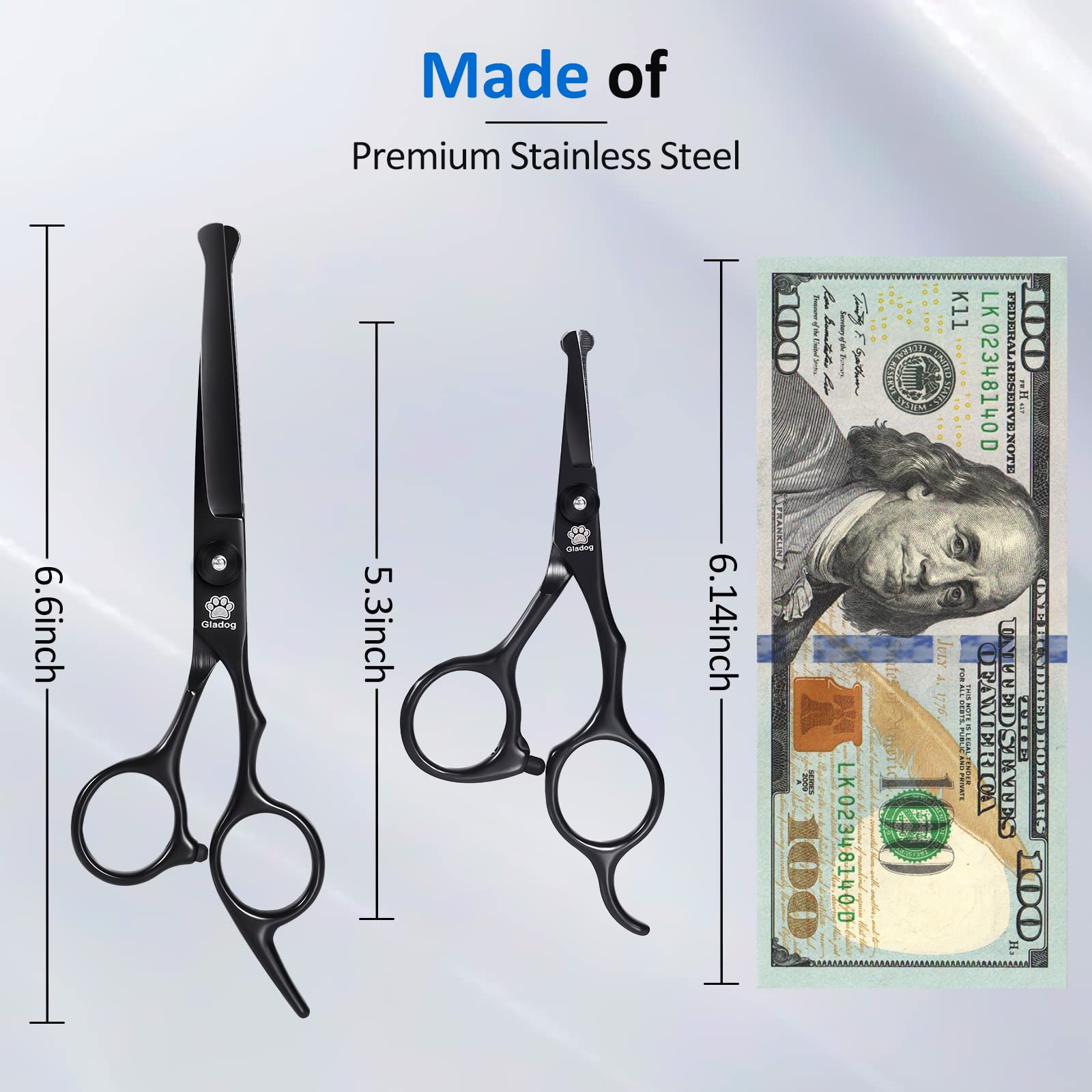 GLADOG cleaning cloth helps maintain blade cleanliness after grooming
