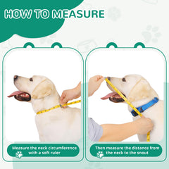 GLADOG pvc soft-edge cone keeps pets comfortable while keeping vision clear