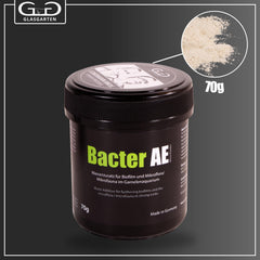 GlasGarten Bacter AE Content 70 g scoop enables easy daily dosing for shrimp care