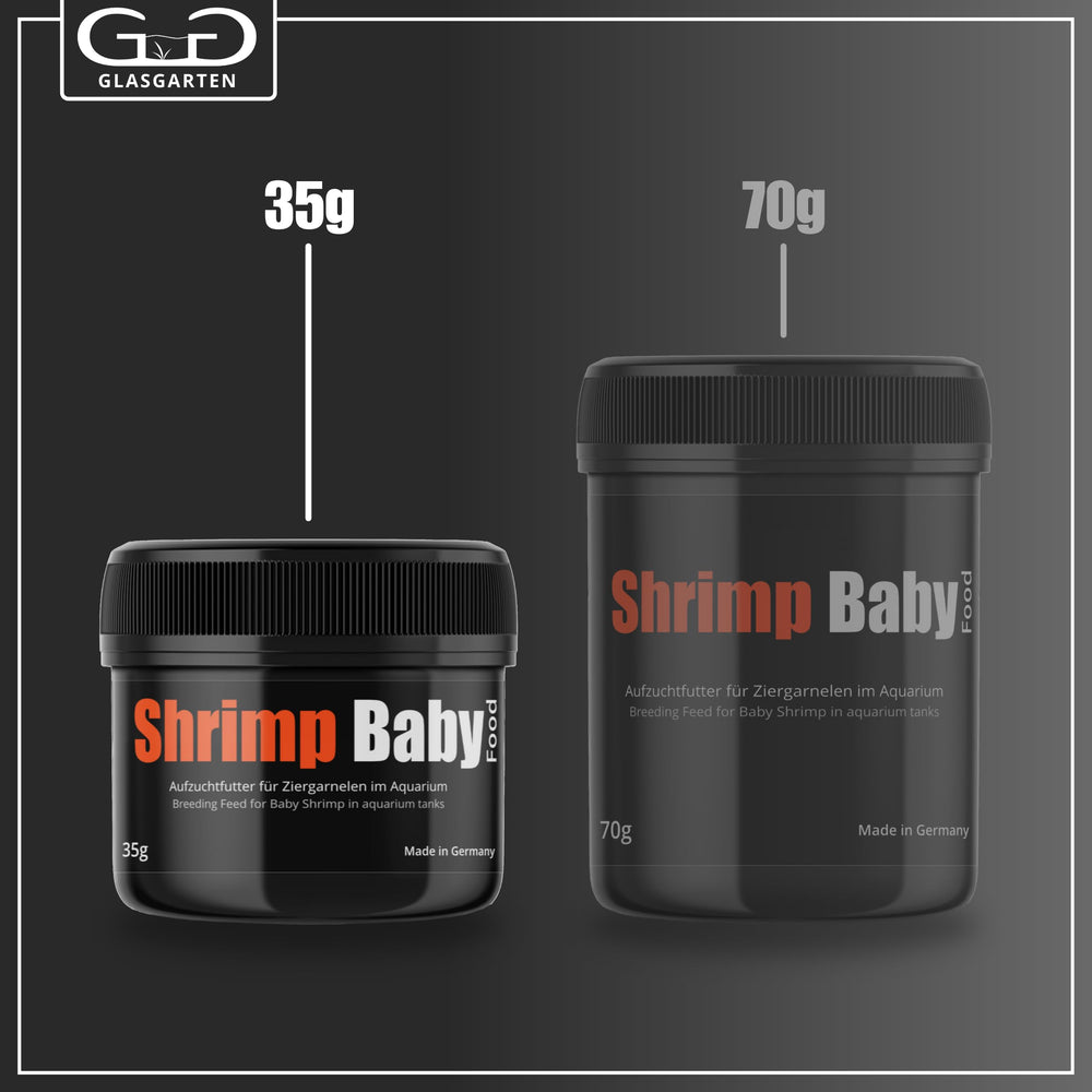 GlasGarten Shrimp Baby Food extrudate digestibility and bioavailability