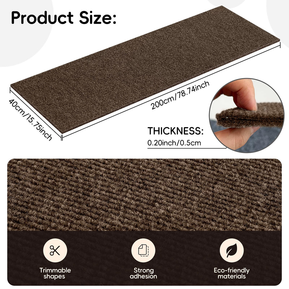 Gleedeal self-adhesive installation shows quick stick without residue