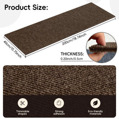 Gleedeal self-adhesive installation shows quick stick without residue