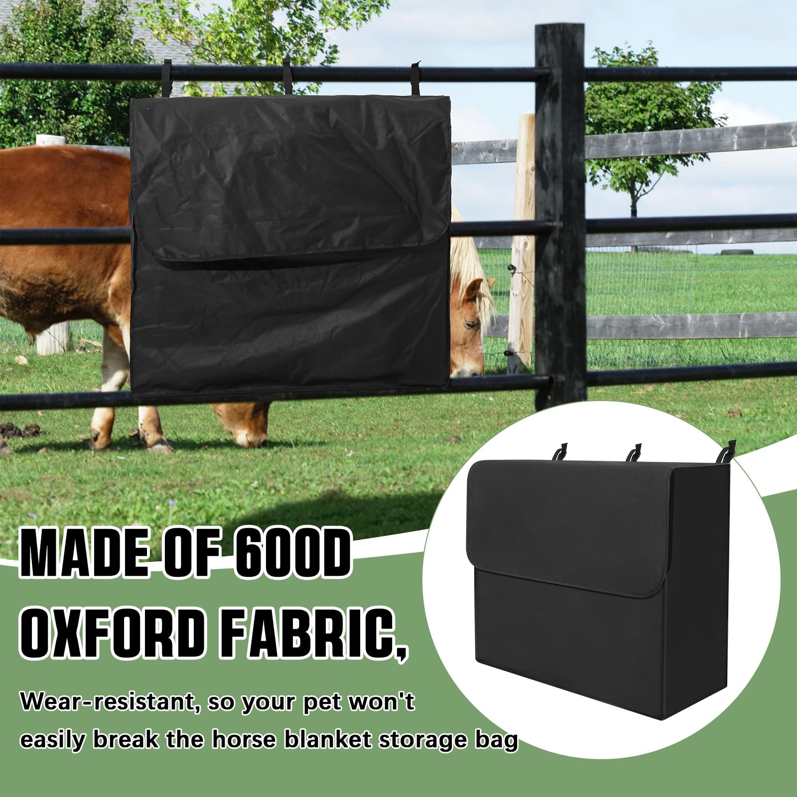 GliCraft waterproof-dust-proof-oxford design protects blankets in stalls and trailers.