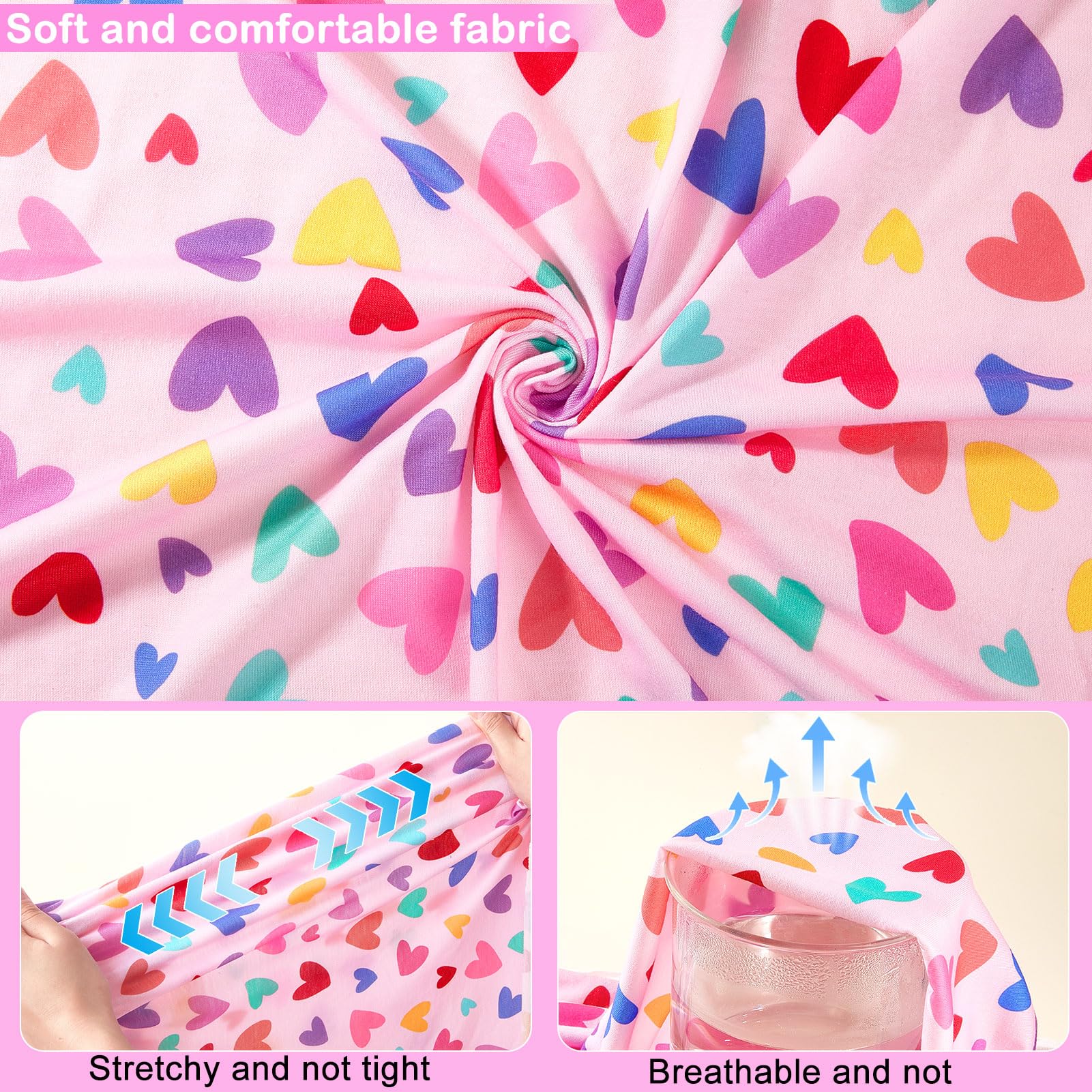 Glittme 2PACK variety colors patterns image highlights versatile styles for pets.