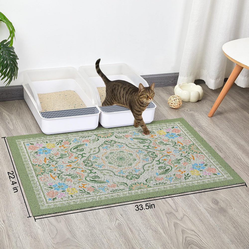 Glittme litter-trapping mesh design captures litter debris for faster cleanup.