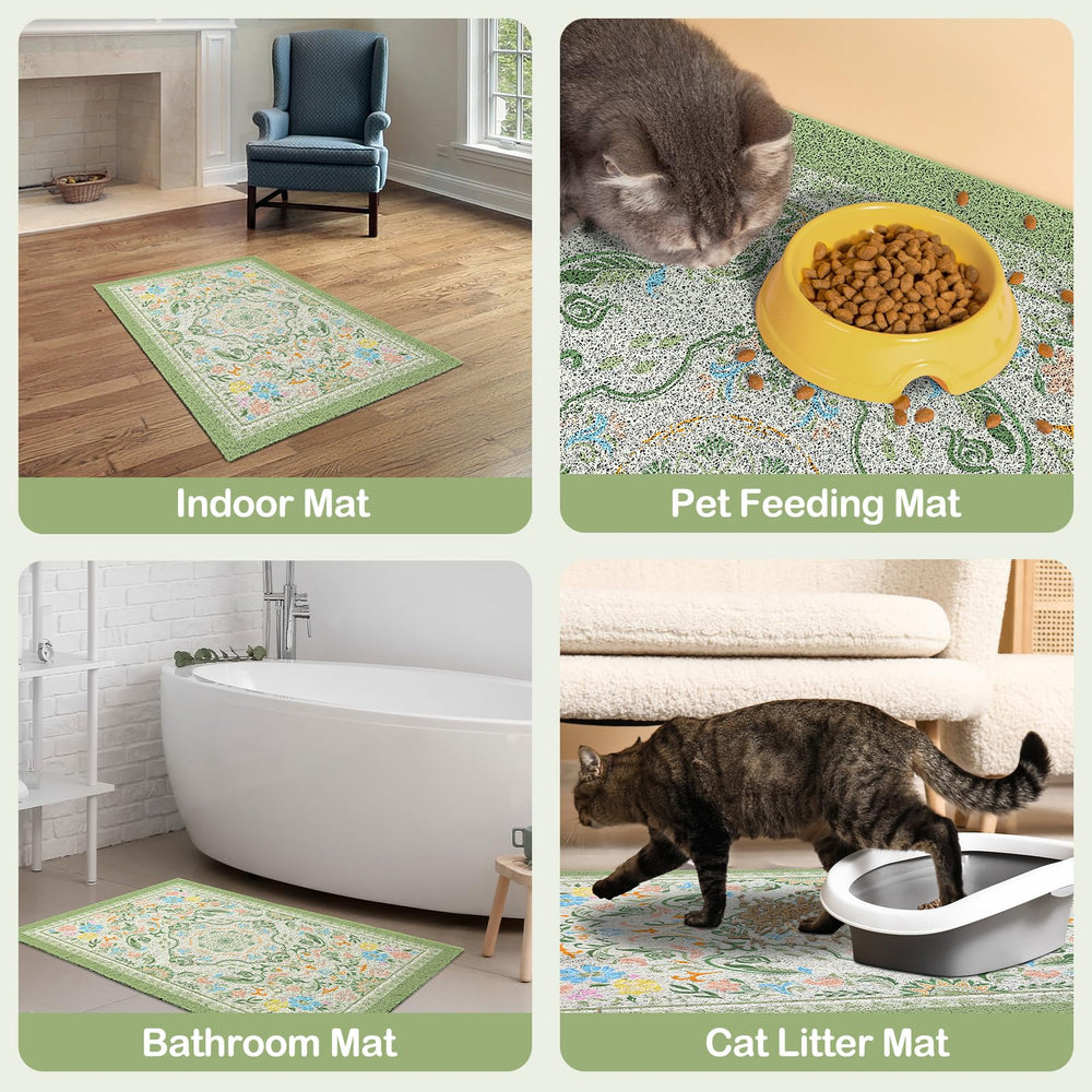 Glittme soft PVC material provides cushioned paw comfort for your cat.