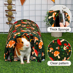 Glittme curtains at ends create a secure dark resting space for naps.