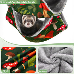 Glittme sturdy six-strap hanging design resists sagging for secure setup