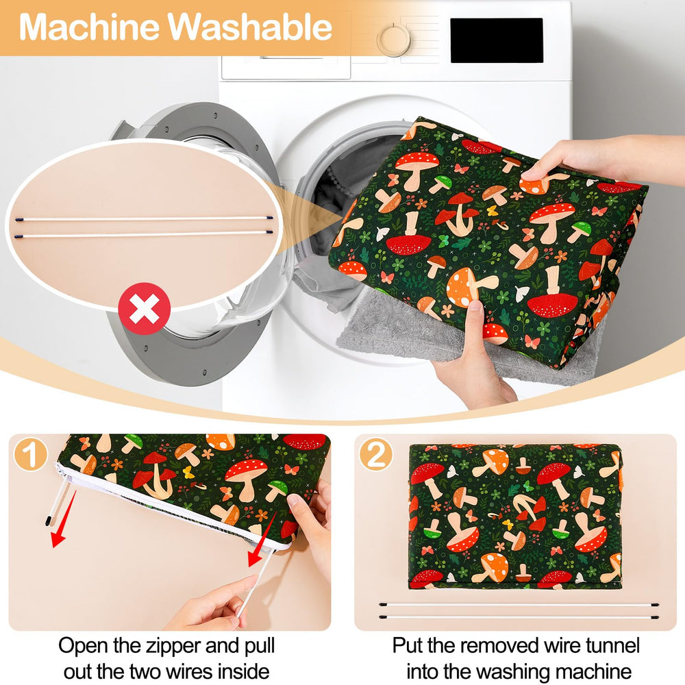 Glittme machine-washable components simplify cleaning between play sessions.