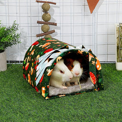 Glittme soft-bed cushions inside the hideout boost comfort during play and rest.