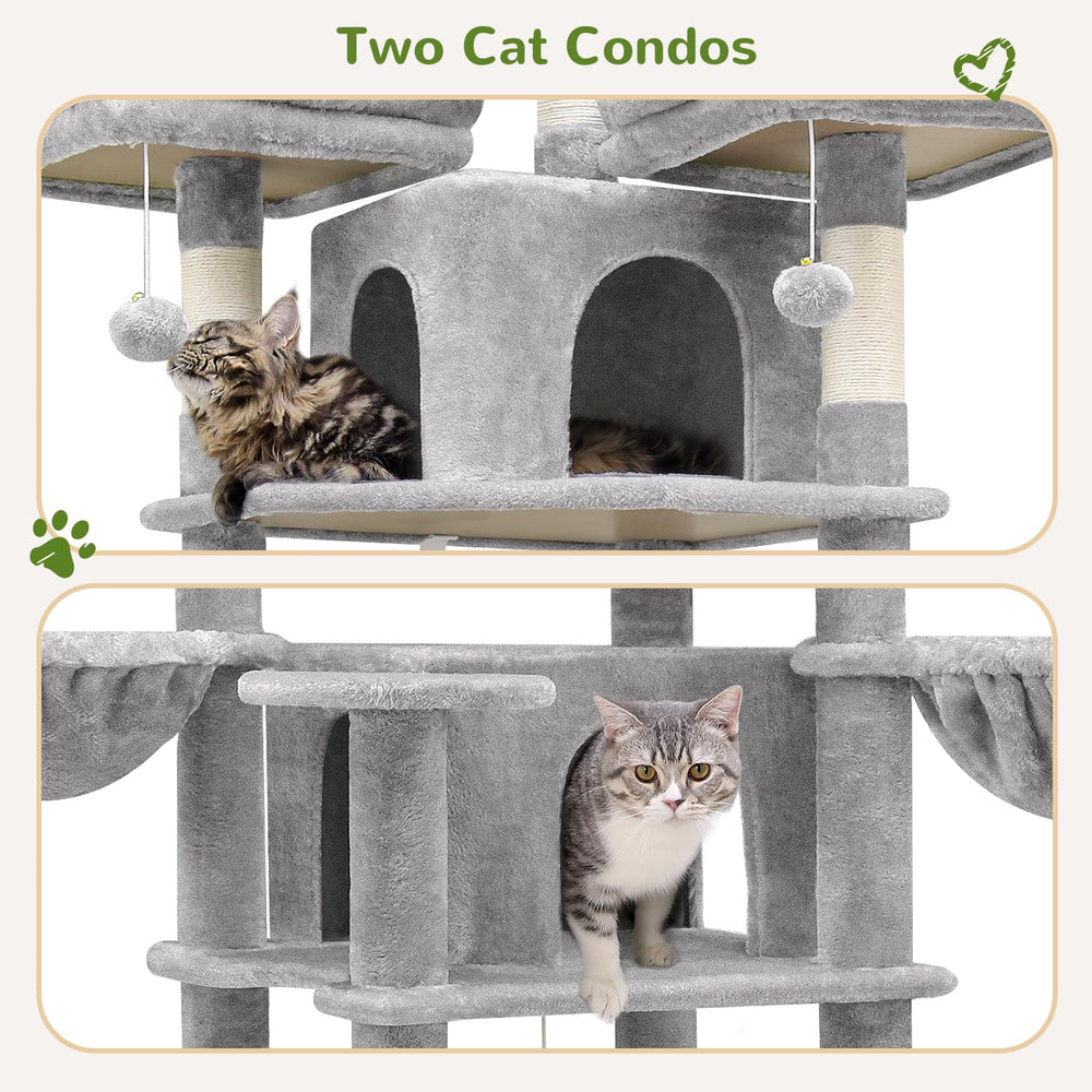 Globlazer Big Cat Tower condos offer private retreats for cats