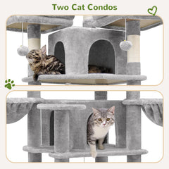 Globlazer Big Cat Tower condos offer private retreats for cats