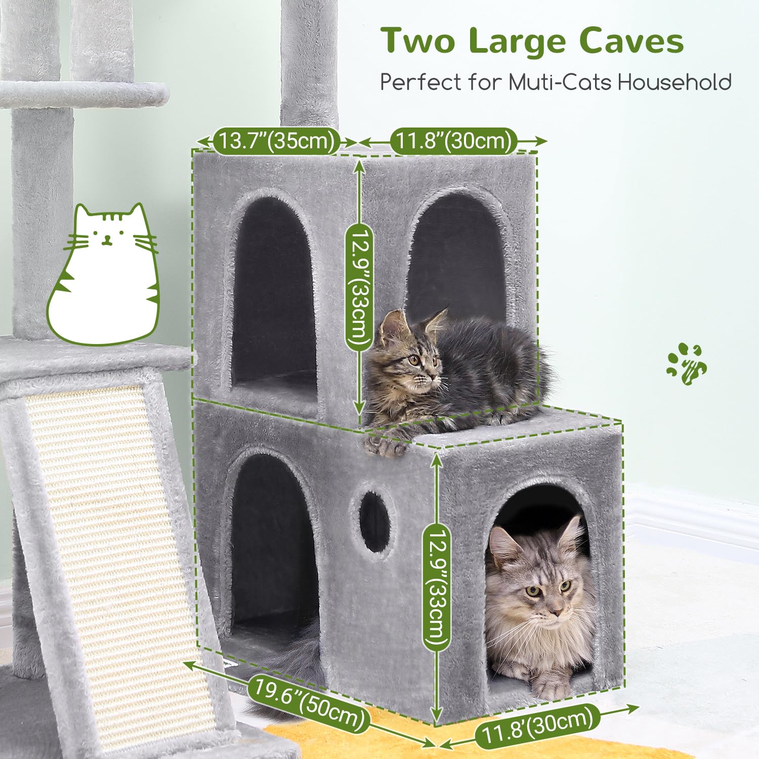Globlazer cat tower easy assembly guides quick setup for busy households.