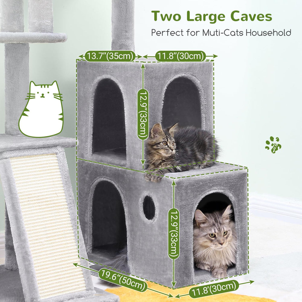 Globlazer cat tower easy assembly guides quick setup for busy households.