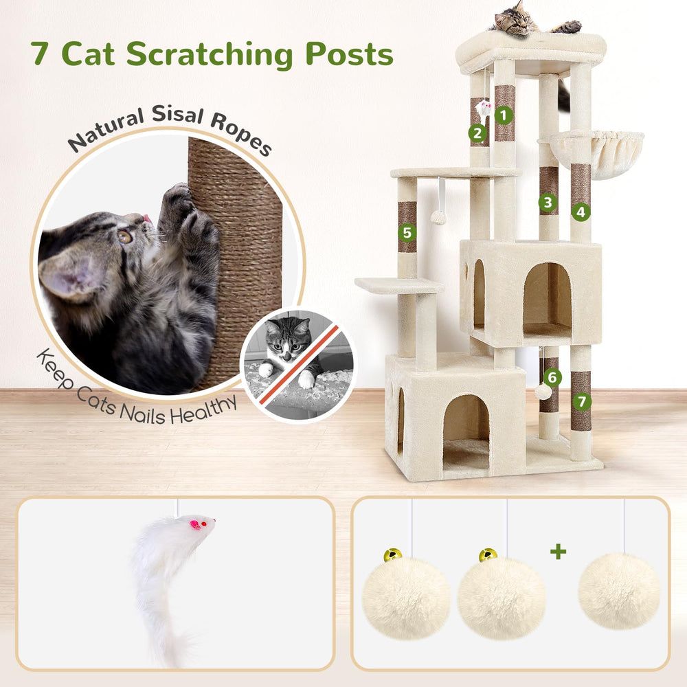 Globlazer cat tower vertical layout supports enhanced viewing and exercise for cats.
