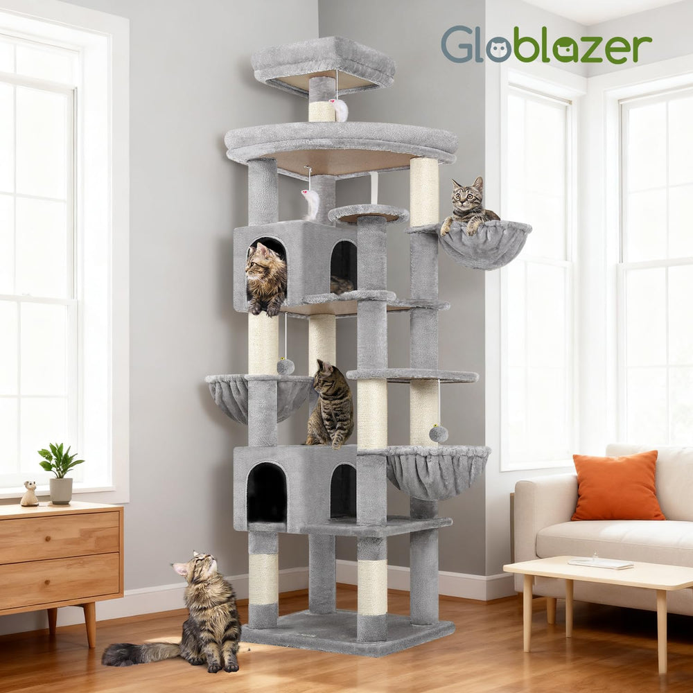 Globlazer cat tree assembly video guide quick setup with online instructions