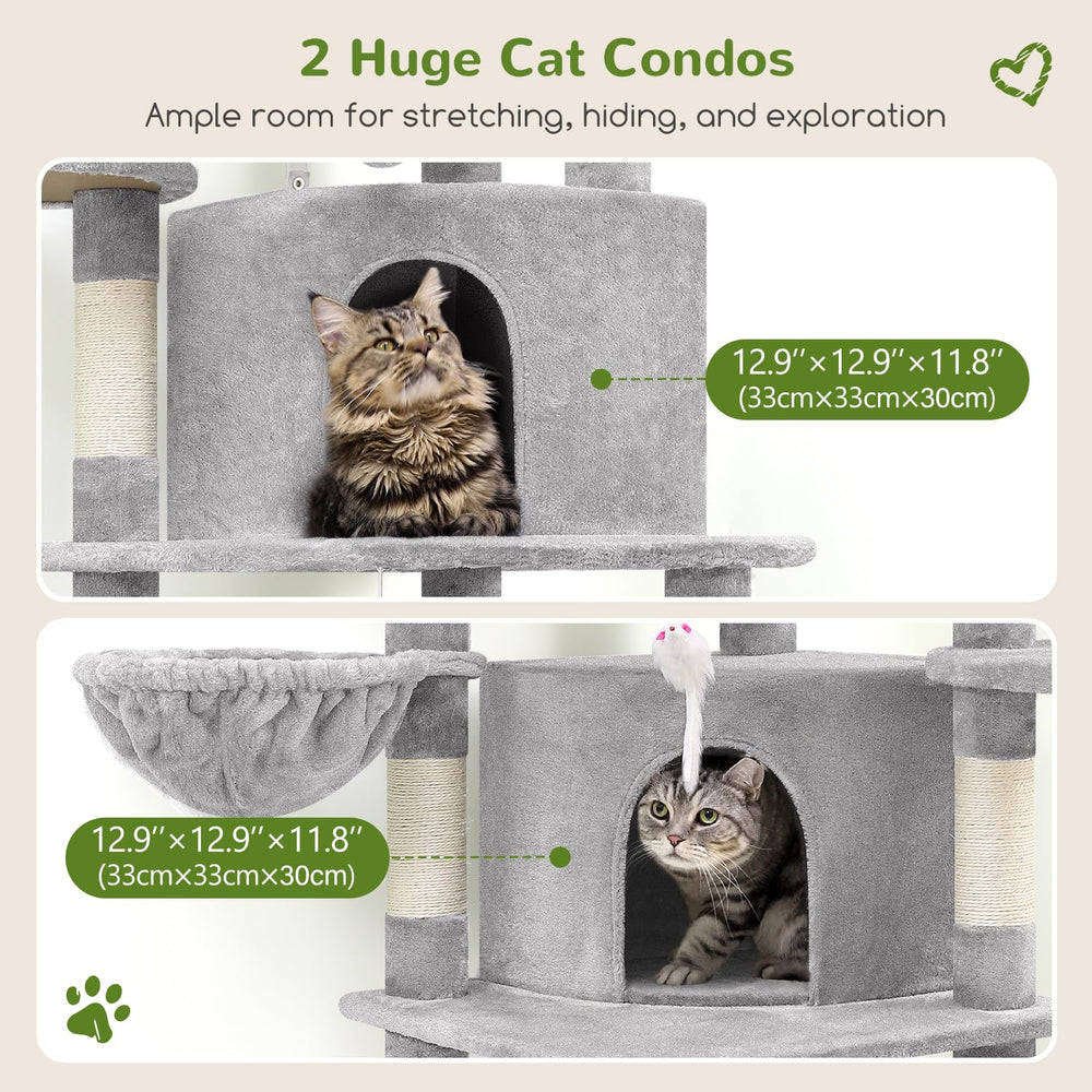 Globlazer corner cat tree hammock offers plush resting spot for relaxed lounging.