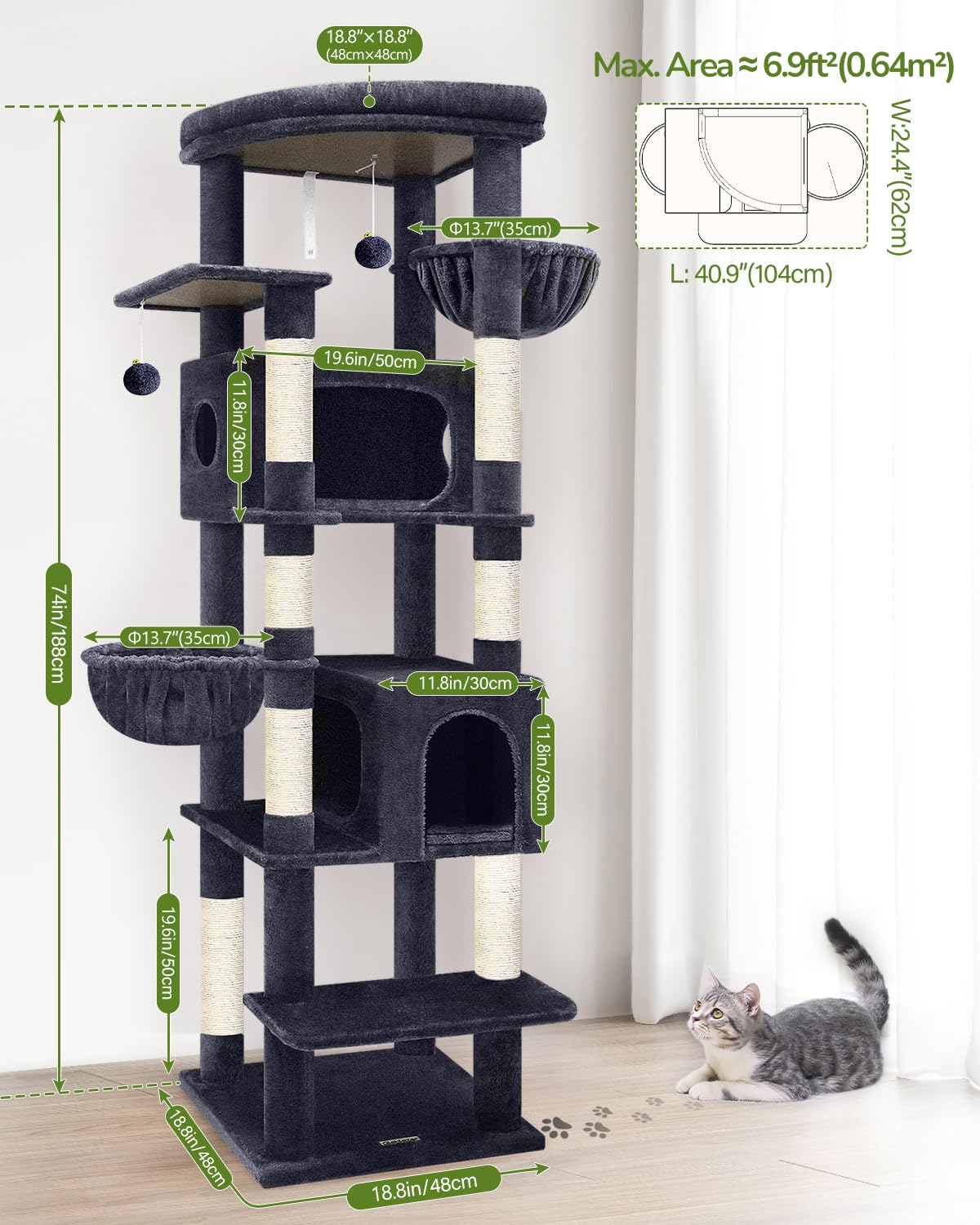 Globlazer climbing platforms encourage safe indoor exploration and activity