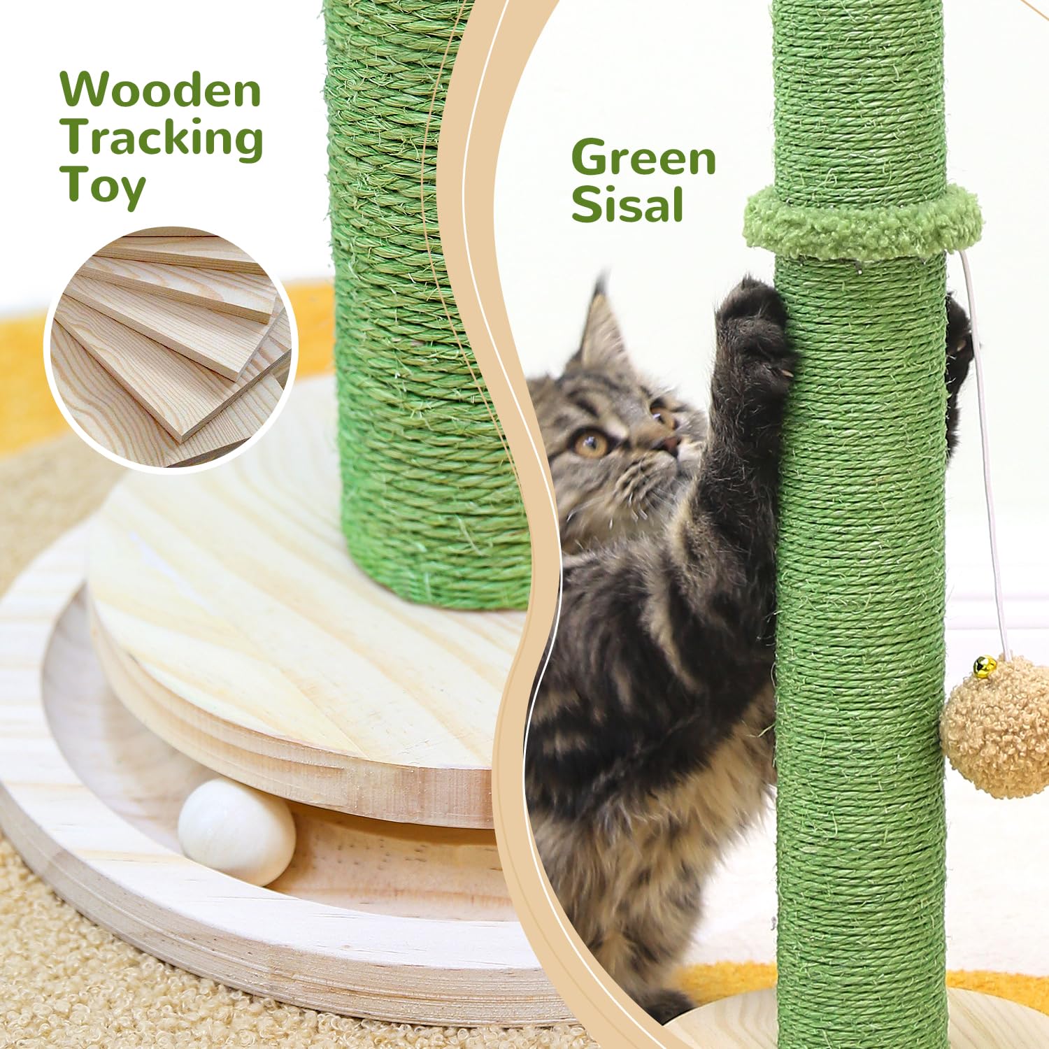 Globlazer recyclable cardboard tubes wrapped in natural sisal endure daily use.