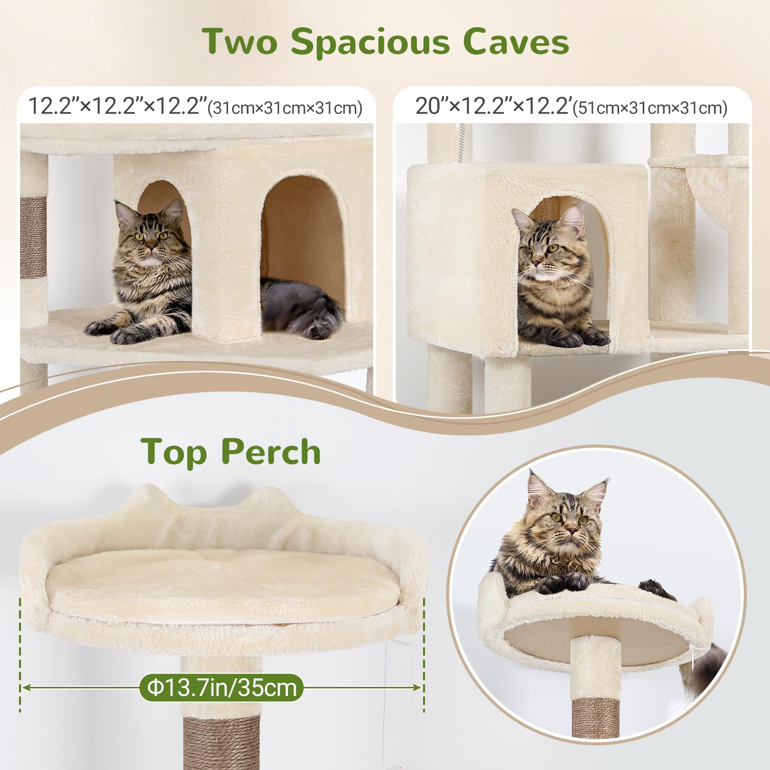 Globlazer S72 independent pet bed expands lounging options beyond the tower.