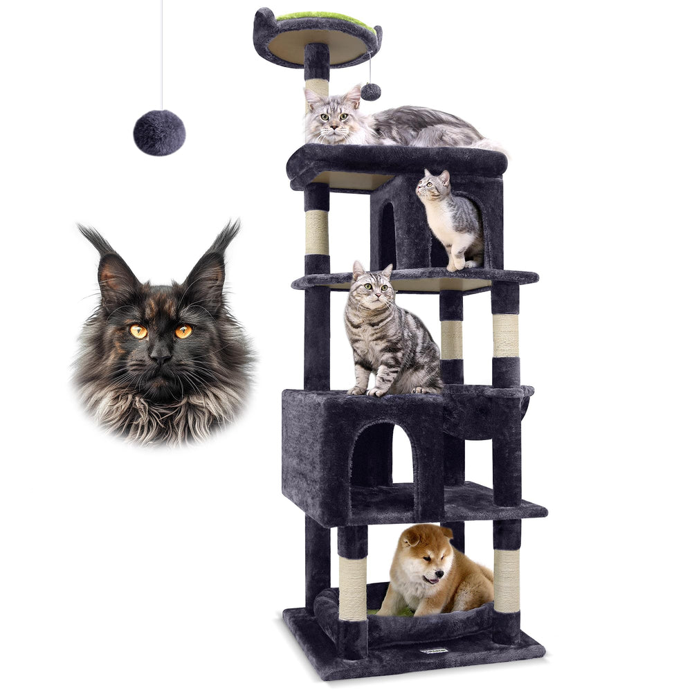 Globlazer S72 sturdy triangular structure provides stable climbing for large cats.