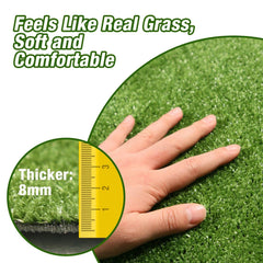 GLOBREEN Grass Pad potty turf installed indoors or on balcony for dogs