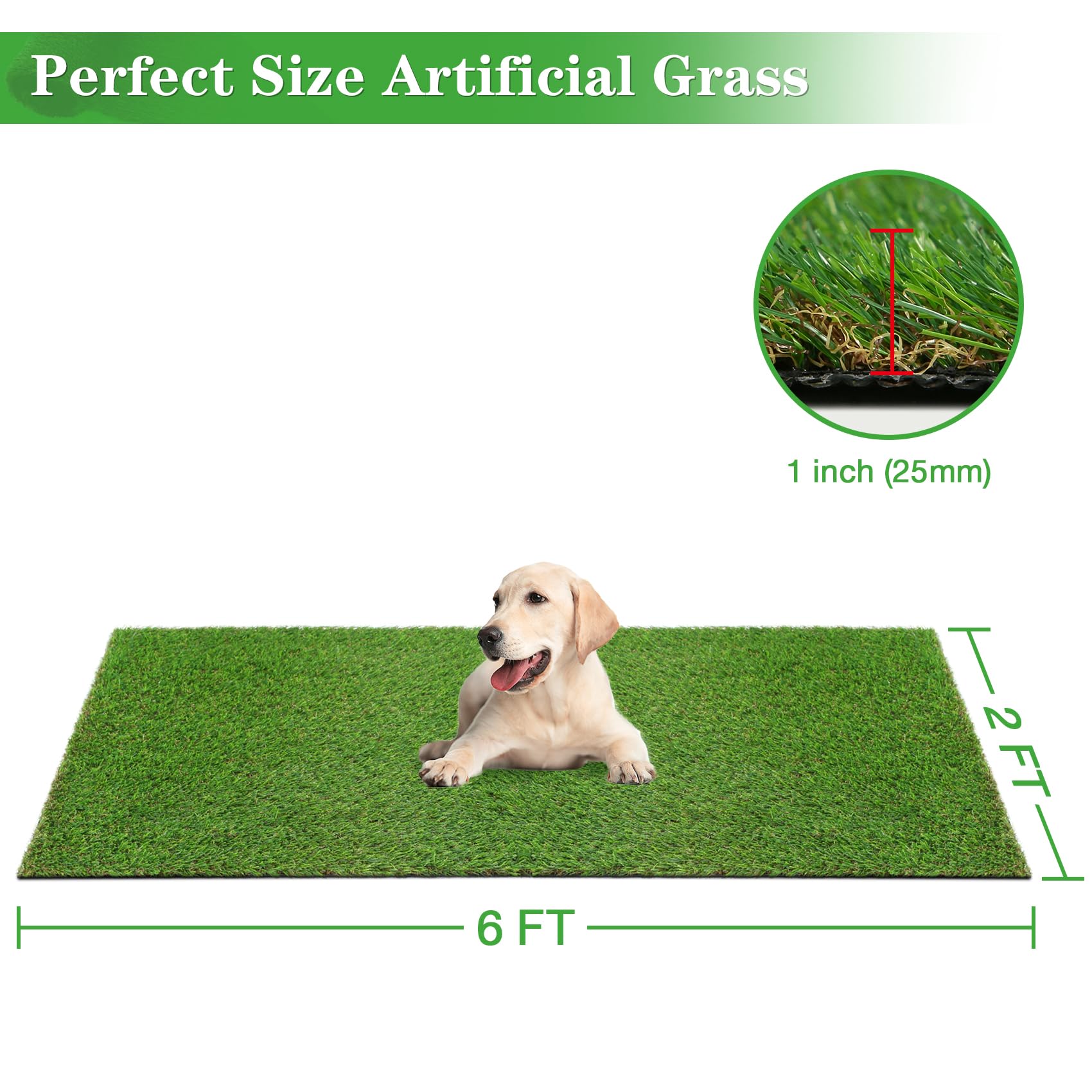 GLOBREEN waterproof and fade-resistant turf suitable for outdoor use