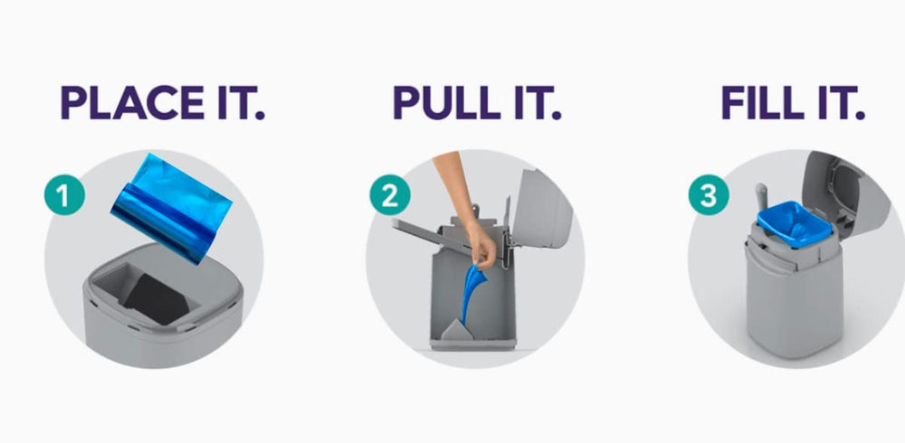 glomire liner roll installation steps demonstrating setup