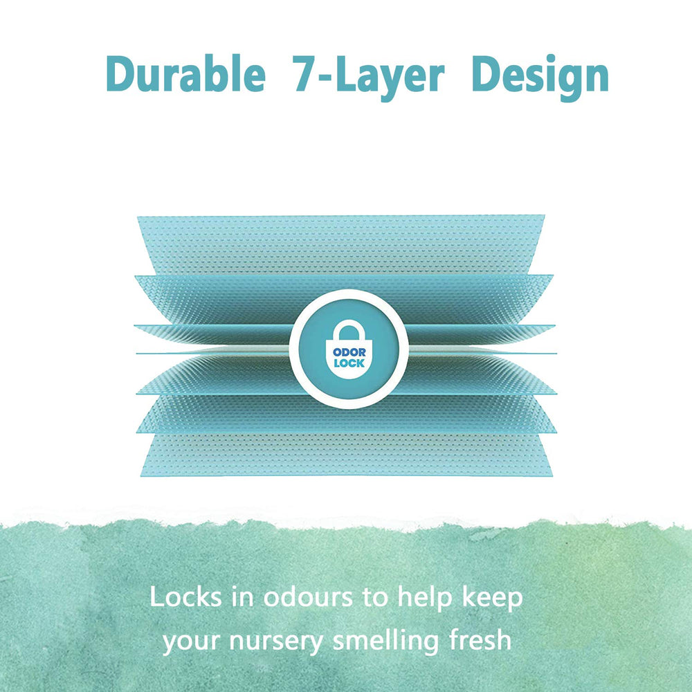 Glomire odor-control technology shown for long-lasting freshness.