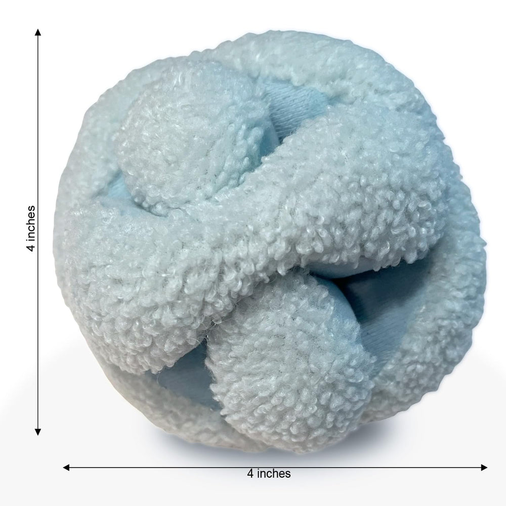 Glory To Dog Blue Snuffle Knot puppy play session demonstrating interactive engagement