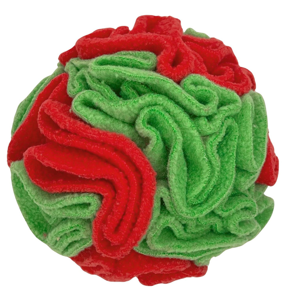 Glory To Dog Snuffle Ball smell-based enrichment for cognitive exploration.