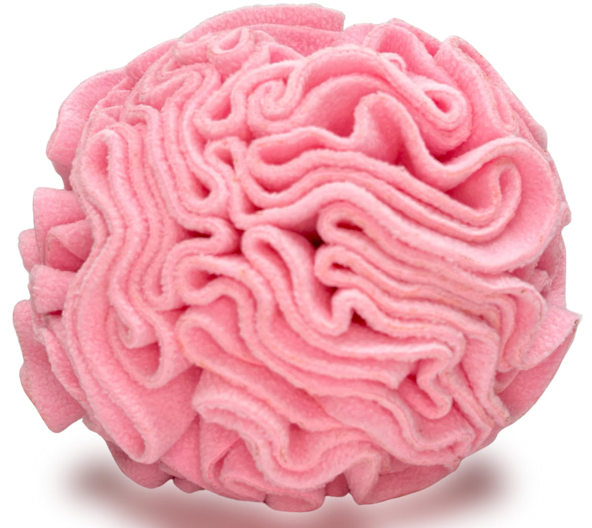 Glory To Dog snuffle interactive foraging ball pink large boosts mental stimulation during play