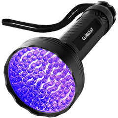 GLOSSDAY Linterna UV para detección de orina de mascotas, revela manchas invisibles.