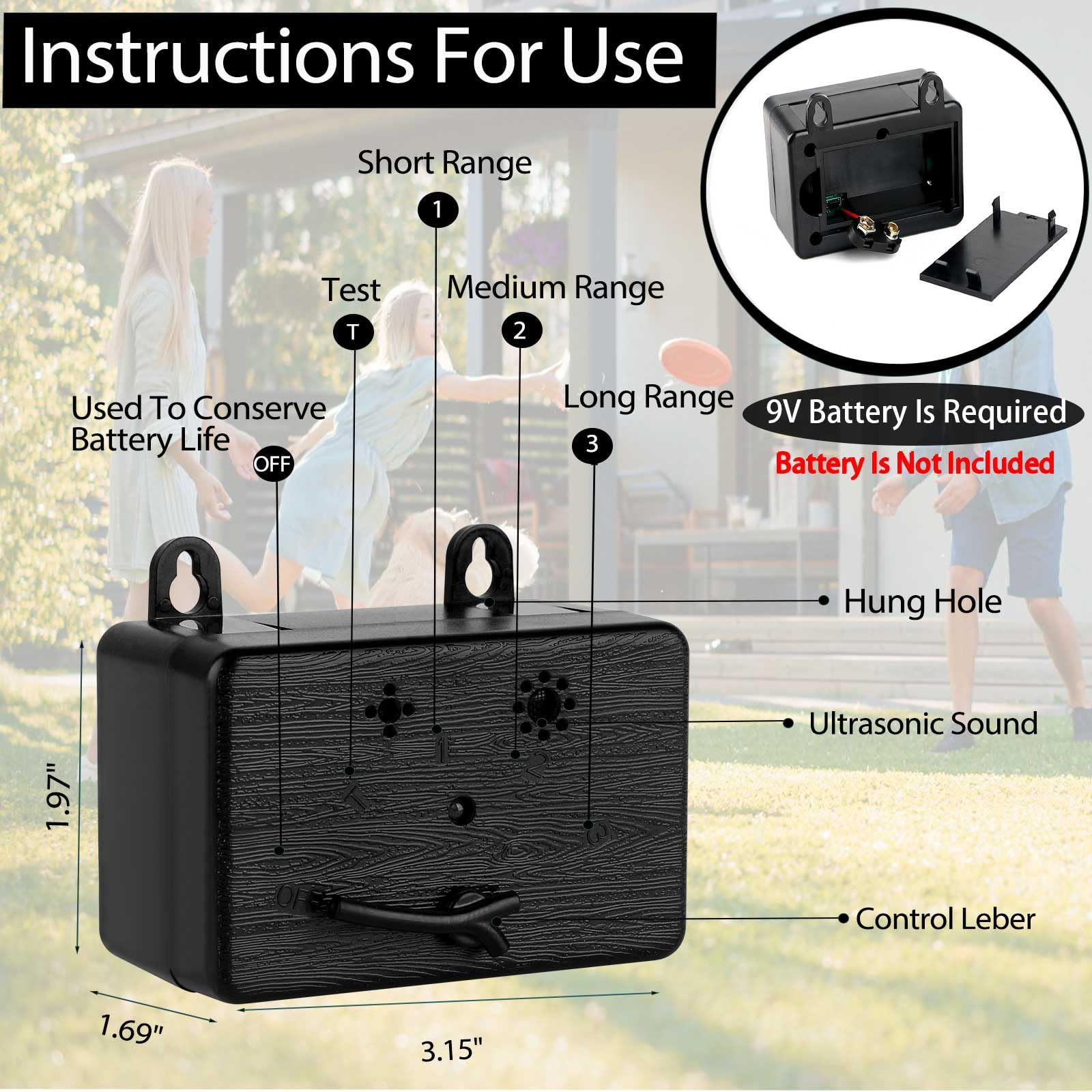 GlossyEnd IPX4 waterproof enclosure highlights rugged outdoor-ready housing.