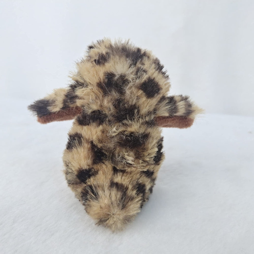 Glow Pups owl toy squeaker closeup highlights engaging sensory cue.